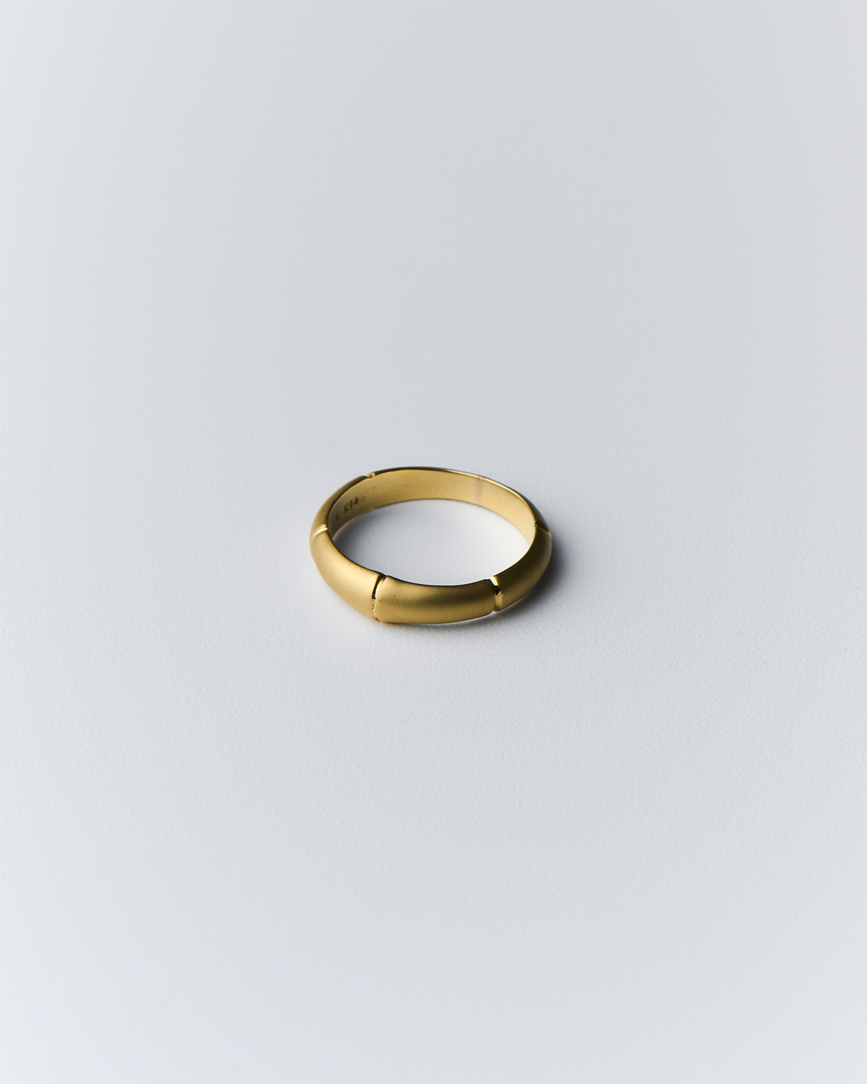 CHIKU SECTION RING PM K14 GOLD