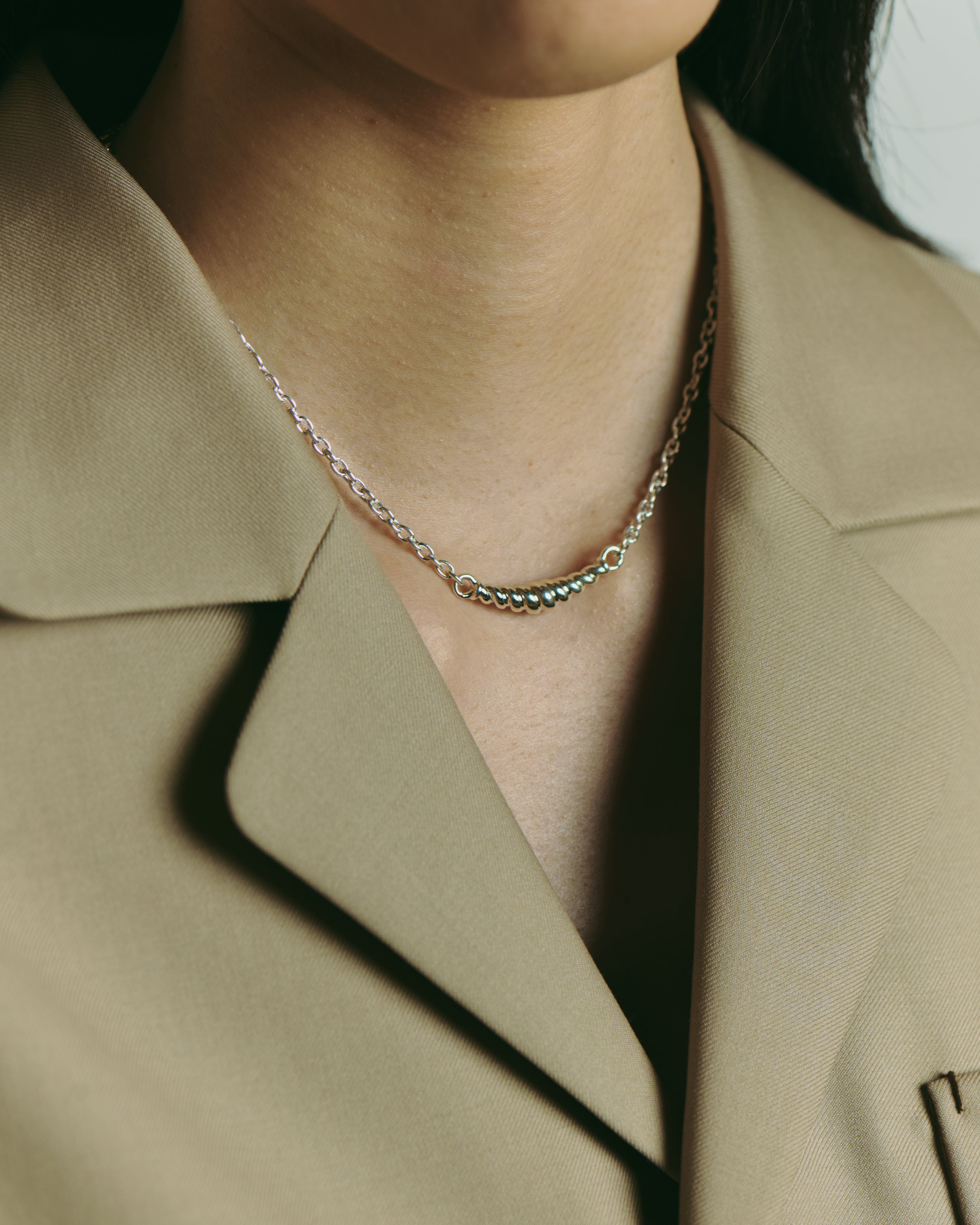 SIME TWIST NECKLACE PM