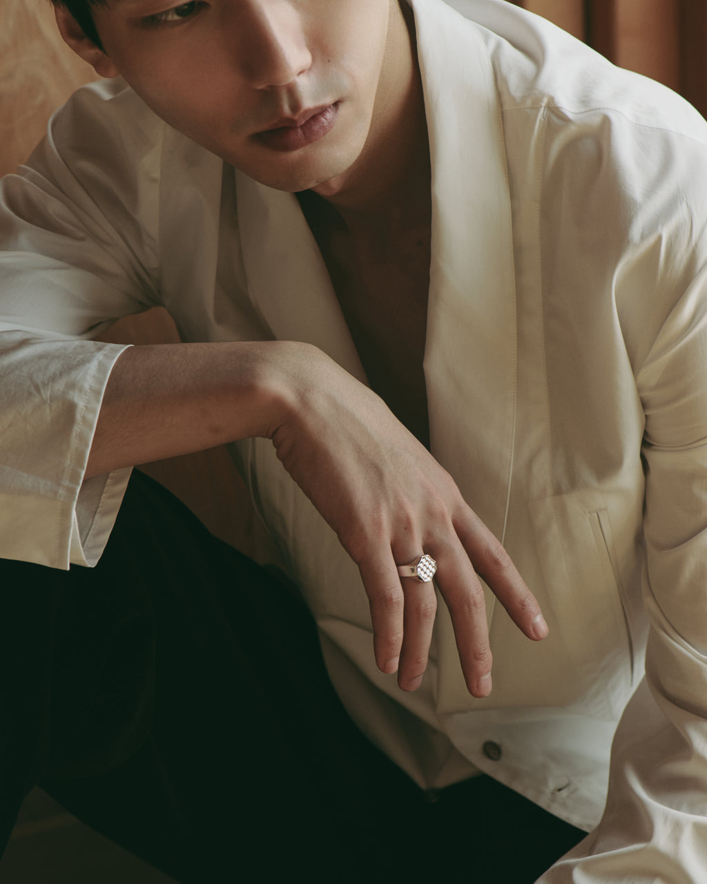 MON-ICHIMATSU HACHI RING SV925