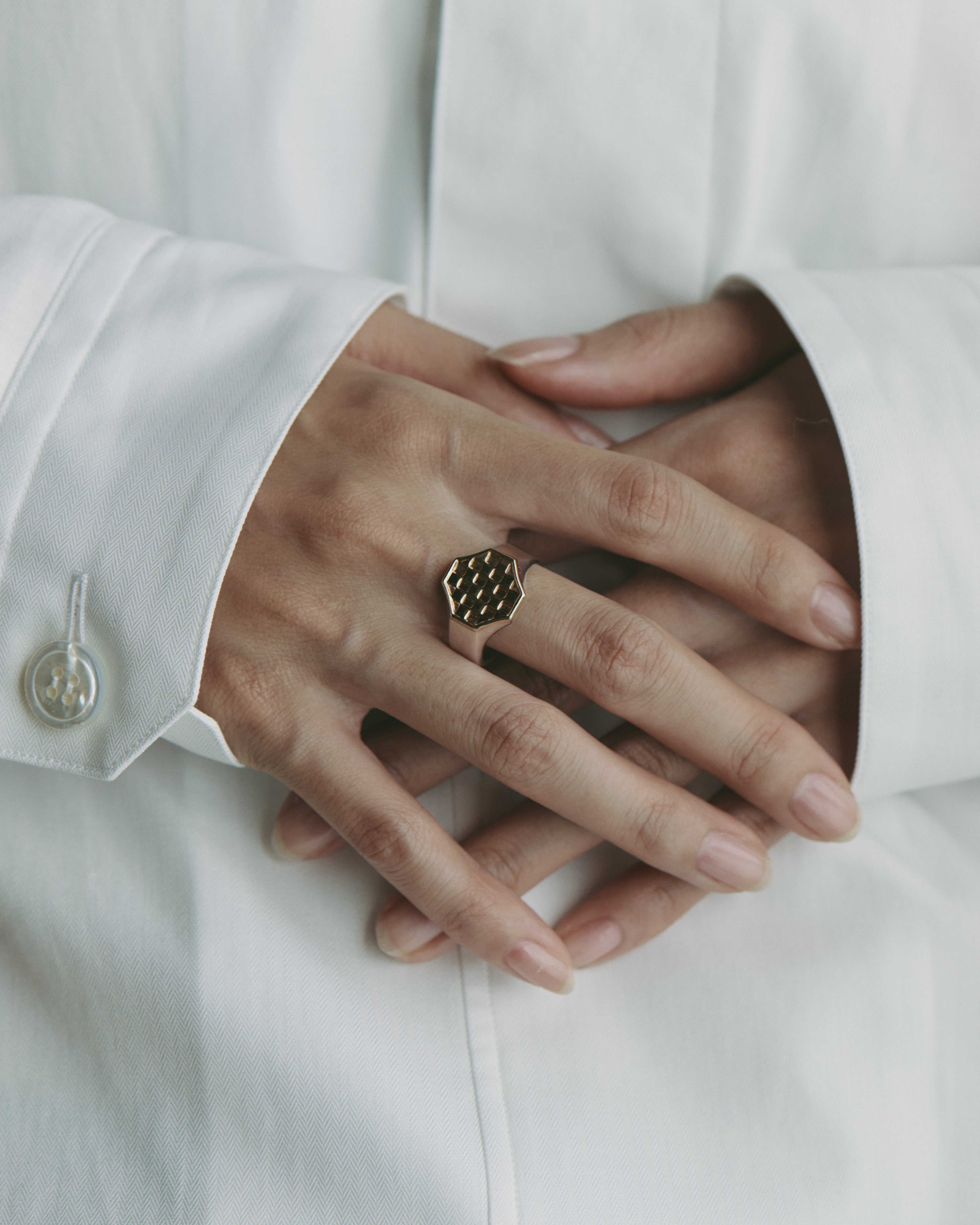 MON-ICHIMATSU HACHI RING K14×SV925 – KESSAKU