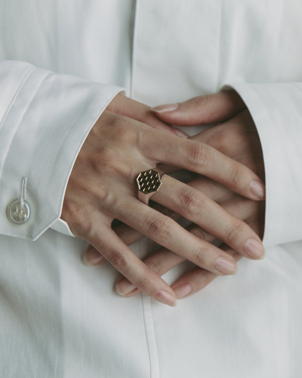 MON-ICHIMATSU HACHI RING K14×SV925