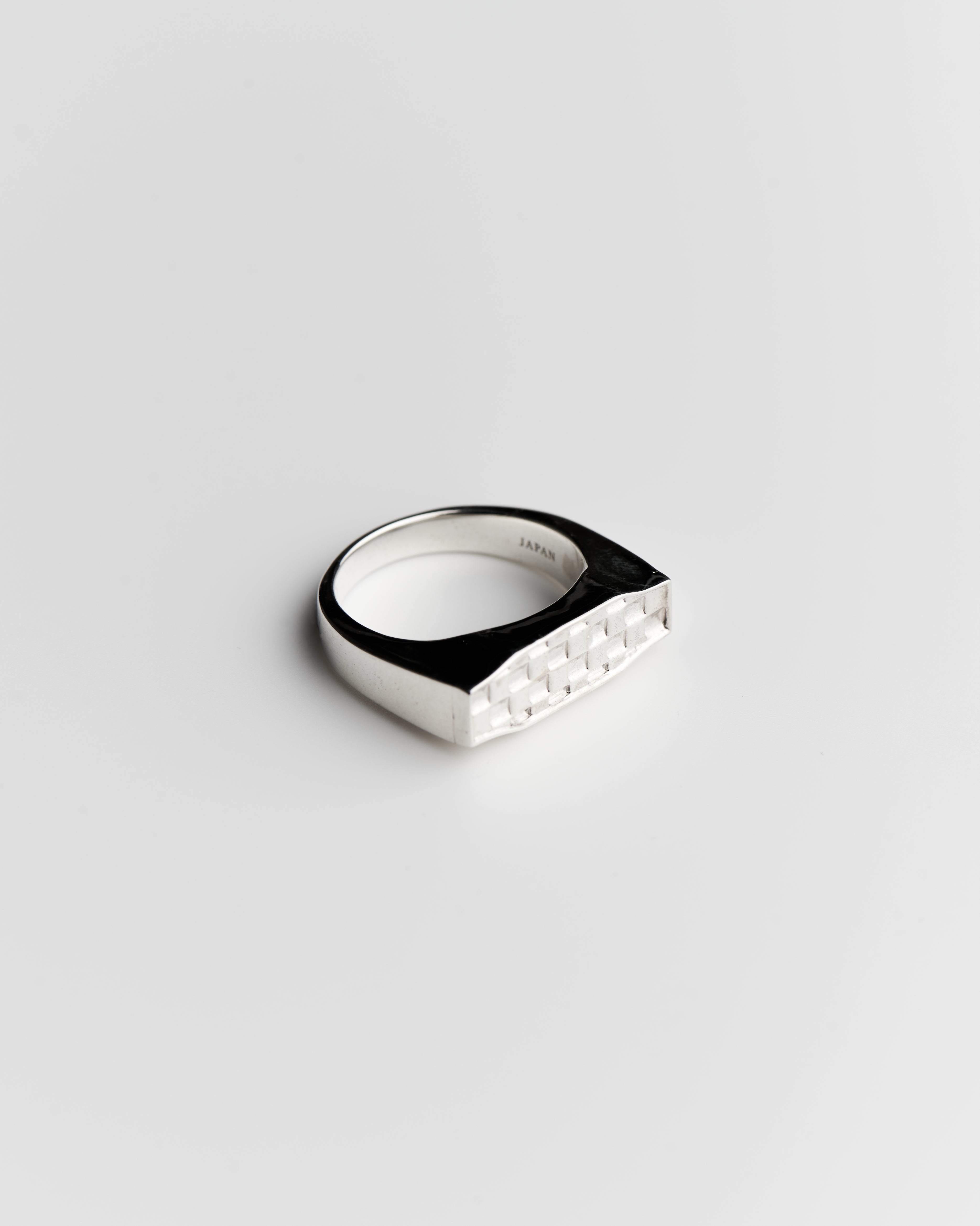 MON-ICHIMATSU HIRA RING GM SV925