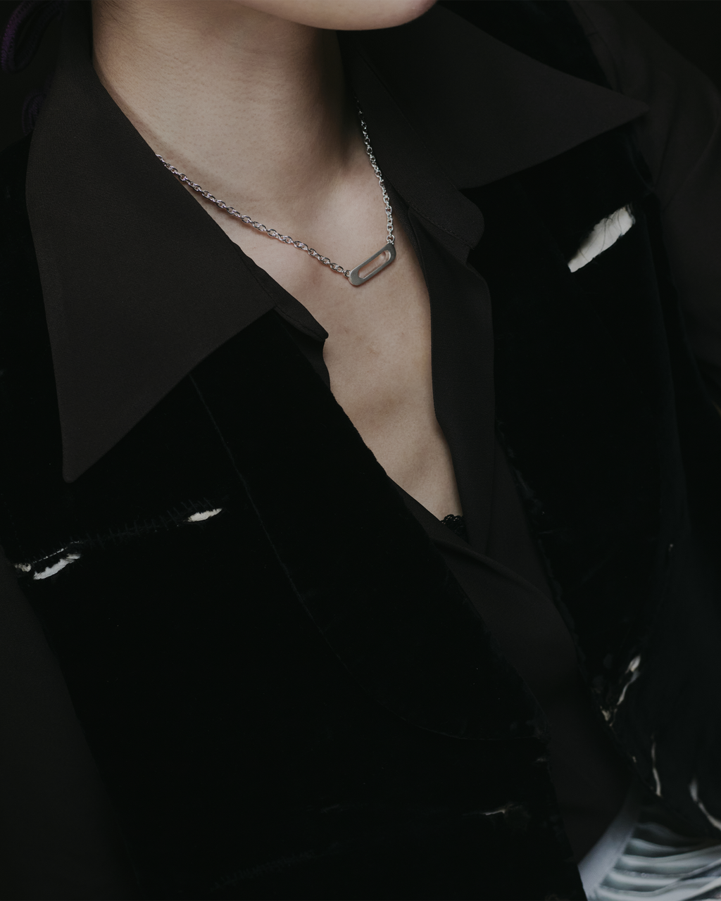 Abumi hook necklace PM