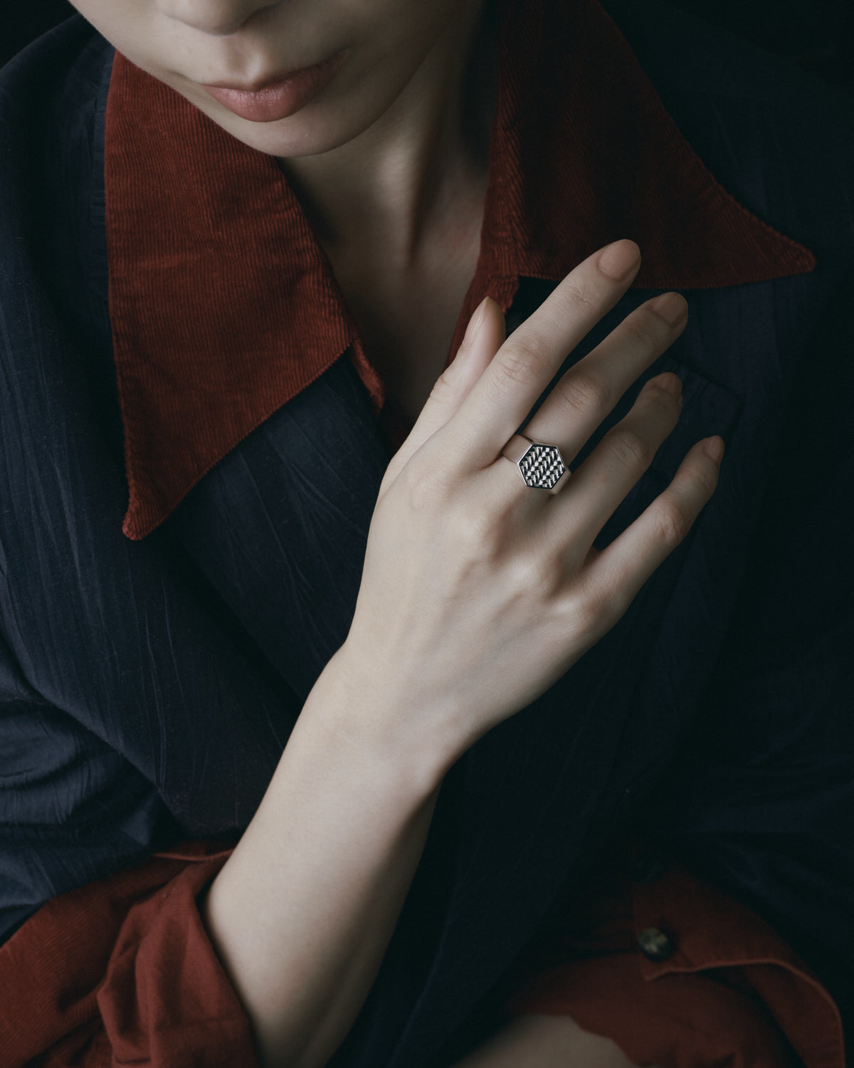 KIKKO AJIRO Signet Ring