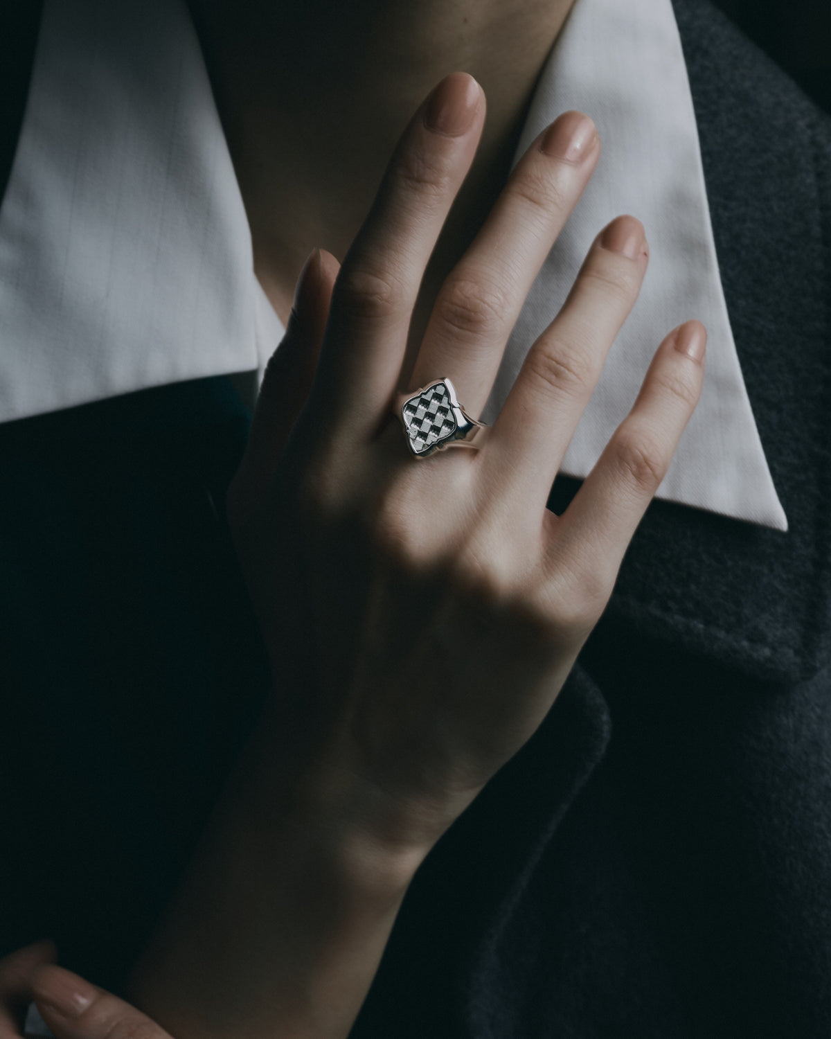 HANABISHI Ichimatsu Signet Ring